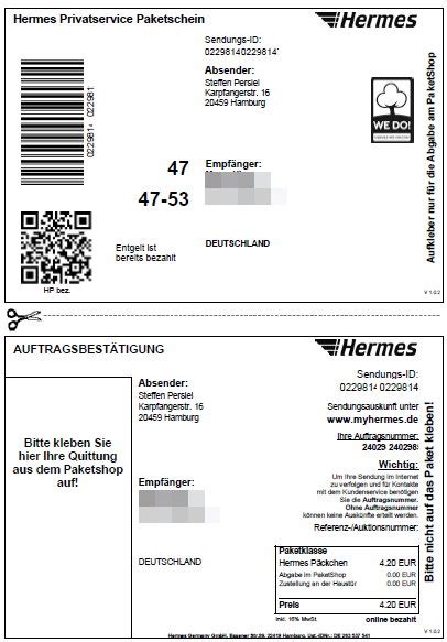 bilder von hermes paketshop irrel|hermes schein kaufen.